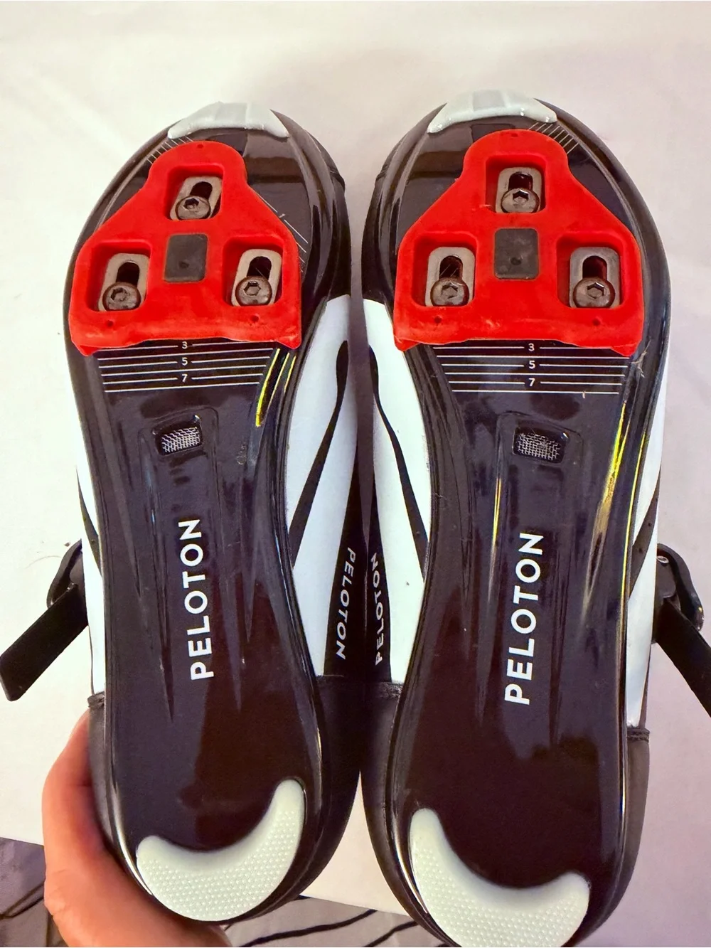 Peloton Cycling Shoes Size 40 Women’s 9 w/ Look Delta Cleats Worn Twice